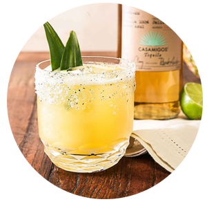 Spicy Pineapple rita cocktail
